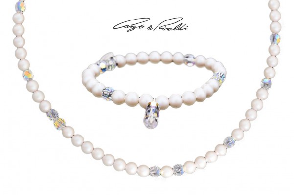 1740_1742 Cango&Rinaldi gyöngy ékszer szett (GYH)