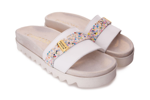 9414 Cango&Rinaldi női bőr papucs (SS collection)