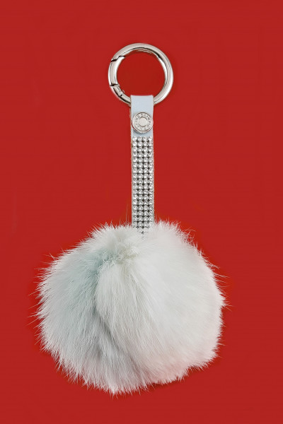 CRBAB0034 Cango&Rinaldi szőrme kulcstartó/táskadísz (12)