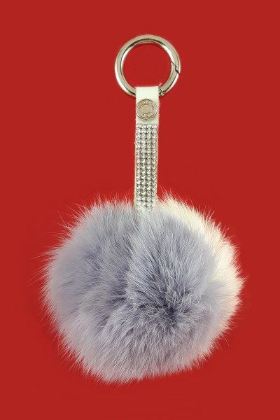 CRBAB0034 Cango&Rinaldi Szőrme Kulcstaró/Táskadísz (08)