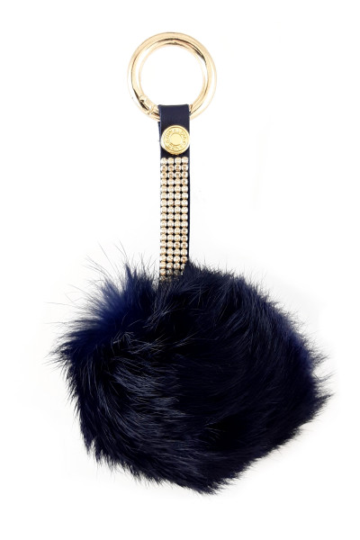 CRBAB0034 Cango&Rinaldi szőrme kulcstartó/táskadísz (01)