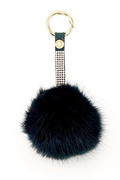 CRBAB0034 Cango&Rinaldi szőrme kulcstartó/táskadísz (05)