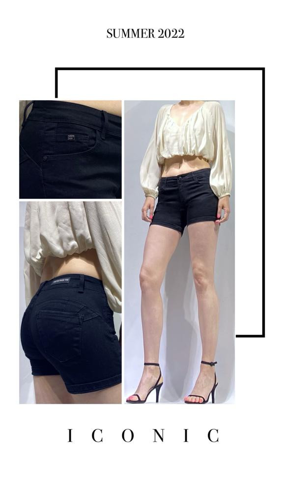 TwisterJeans női farmershort (Iconic) 883 | SymBol farmerek