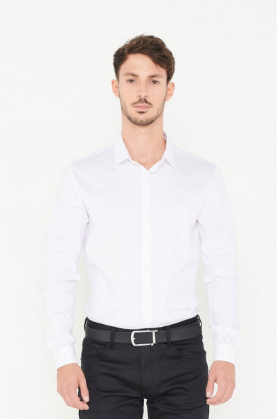 SaxooLondon férfi hosszú ujjú ing (Maslow Agave) SAX10069