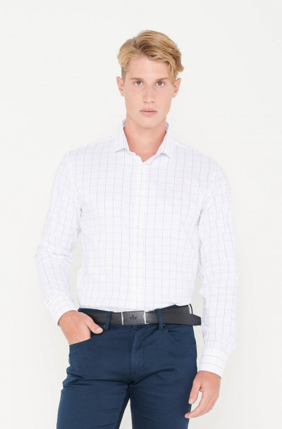 SaxooLondon férfi hosszú ujjú ing (Slinder Ober) SAX10070