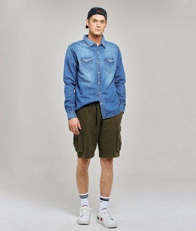 RetroJeans férfi jogging short (Coyote) 60026