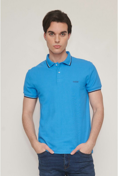 SaxooLondon férfi galléros póló (Ceylon) 20044