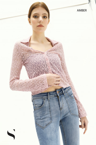 Symbol női farmernadrág (Ambre cropped) 1046