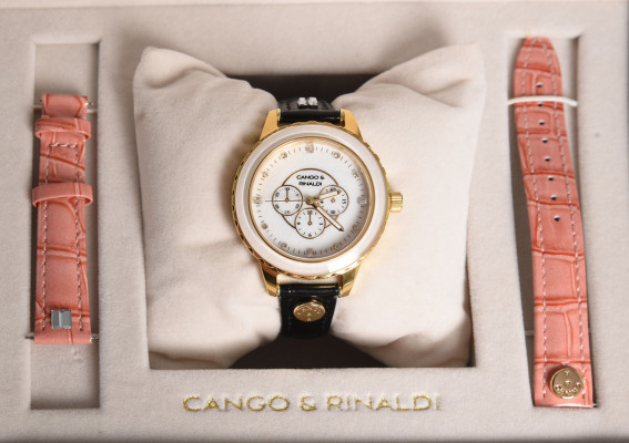 CWT002_CWT012 Cango&Rinaldi női karóra + szíj szett