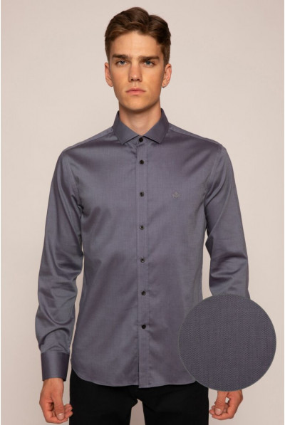 SaxooLondon férfi hosszú ujjú ing (Slinder Renol) 30084