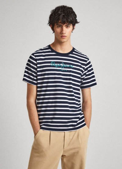 Pepe Jeans férfi póló (Striped Eggo) 20074