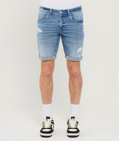 RetroJeans férfi farmershort (Stud W0247) 80051