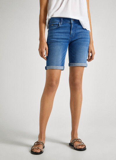 Pepe Jeans női farmershort (Slim short MW) 20232