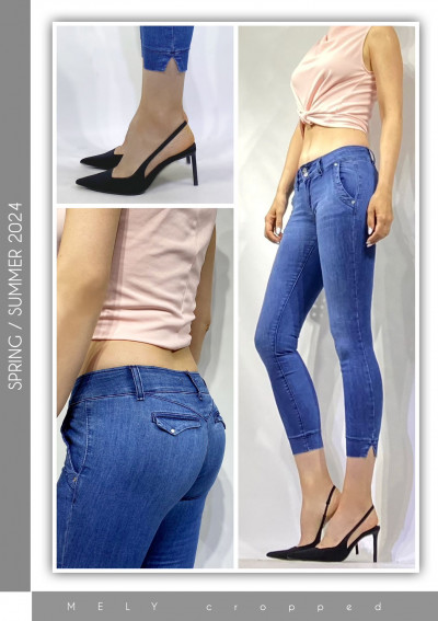 SymbolJeans női nadrág (Melly cropped) 3049