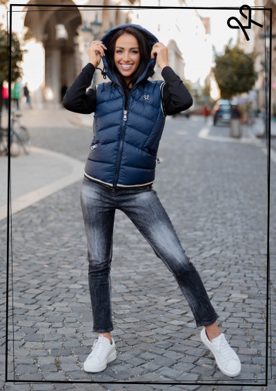 Magenta szűk szabású mellény (MG242108)