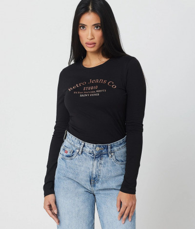 RetroJeans női hosszú ujjú felső (Willow) 242264