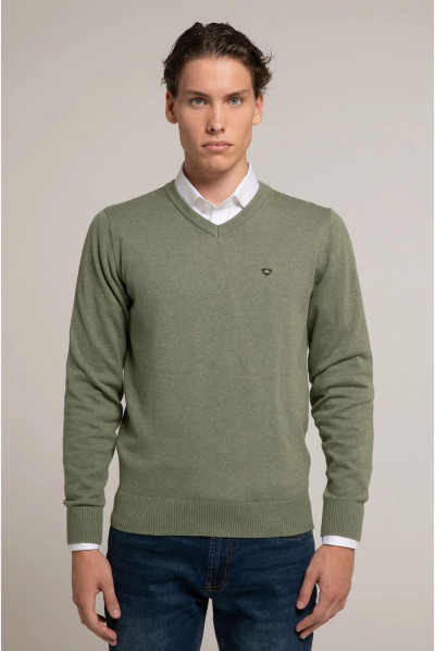 SaxooLondon férfi pulóver (Kart) 242050