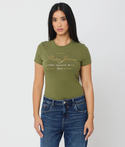 RetroJeans női póló (Zia) 242272