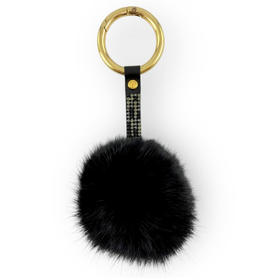 0034 Cango&Rinaldi szőrme kulcstaró/táskadísz (01)