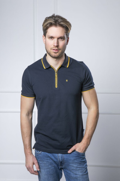 Balance férfi galléros póló (Zipp - slim fit) 251021