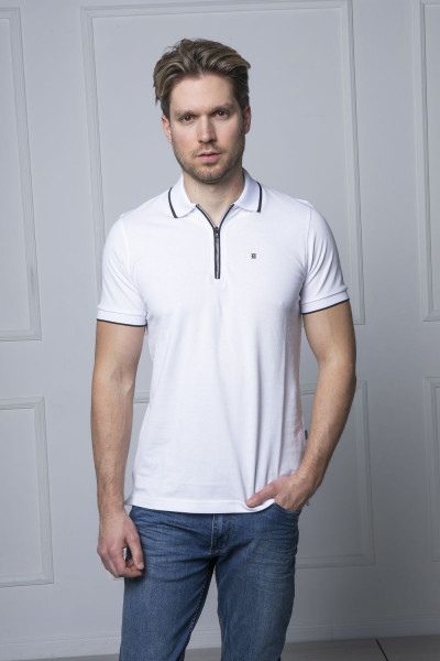 Balance férfi galléros póló (Zipp - slim fit) 251022