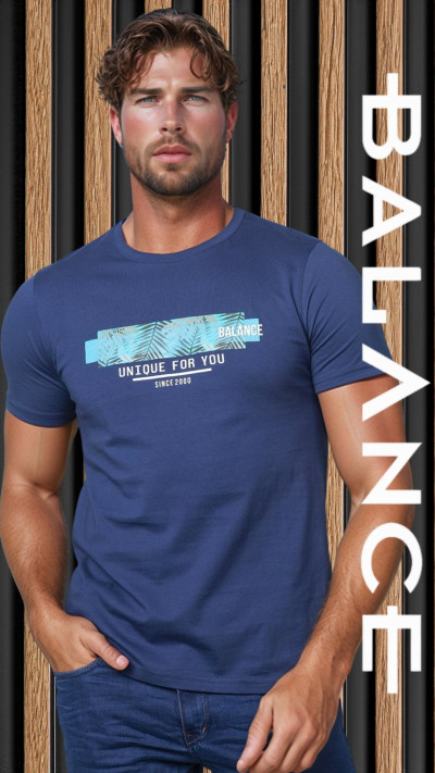 Balance férfi póló (Palm 2000 - Slim fit) 251111