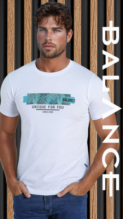 Balance férfi póló (Palm 2000 - Slim fit) 251112