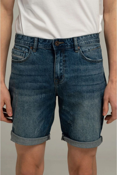 SaxooLondon férfi farmer short (Berry) 251043