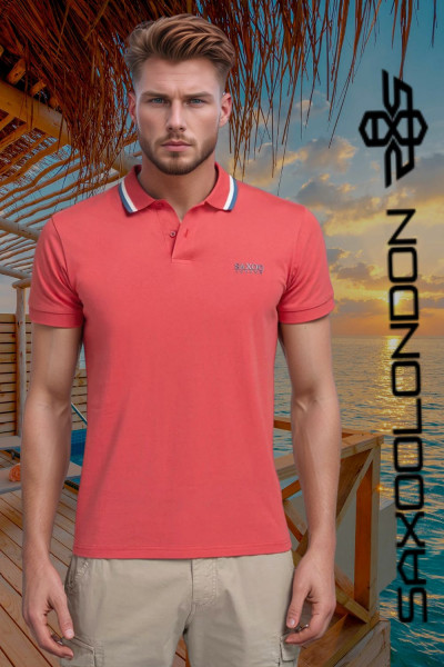 SaxooLondon férfi póló (Bramber) 251056