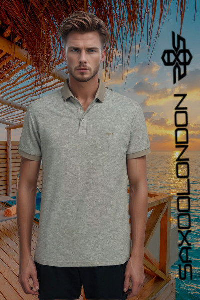 SaxooLondon férfi póló (Elon) 251048