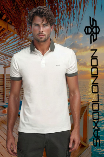 SaxooLondon férfi póló (Nazar) 251049