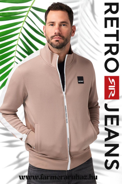 RetroJeans férfi jogging felső (Alec Zipup Jogging Top) 251108