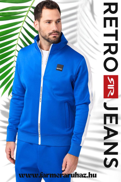 RetroJeans férfi jogging felső (Alec Zipup Jogging Top) 251106