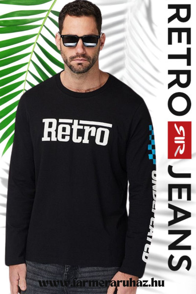 RetroJeans férfi hosszú ujjú felső (Agus) 251013