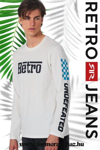 RetroJeans férfi hosszú ujjú felső (Agus) 251014
