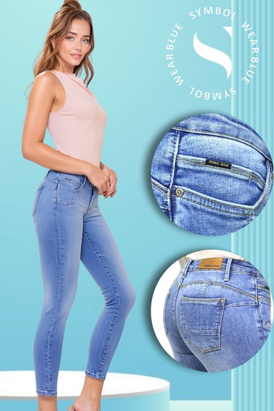 SymbolJeans női farmernadrág (Owi ankle) 251045