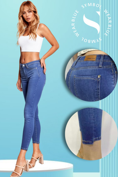 SymbolJeans női farmernadrág (Dorina cropped) 251029