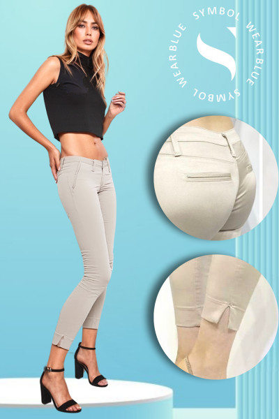 SymbolJeans női nadrág (Colle cropped) 251027