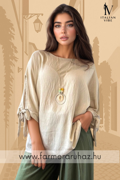 Italian Vibe női felső nyaklánccal 2510036