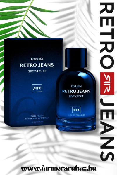 RetroJeans férfi parfüm 50ML (Sixtyfour) 251263