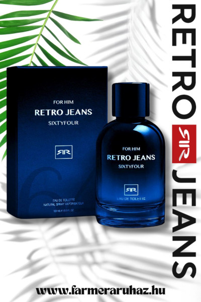 RetroJeans férfi parfüm 100ML (Sixtyfour) 251262