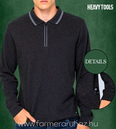 Heavy Tools férfi pulóver (Cadwell Rabbit) 252010