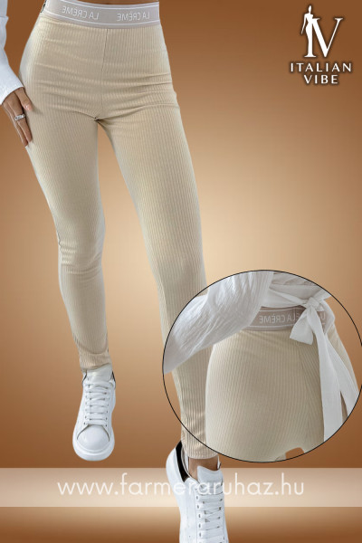 Flawless - La Creme női leggings (Envy) 20092