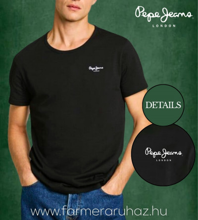 Pepe Jeans férfi 2 db-os aláöltöző csomag (2P) 5950 Ft/db - 252009