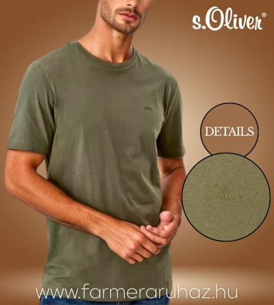 S.Oliver férfi póló 252019