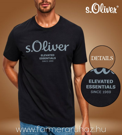 S.Oliver férfi póló 252023