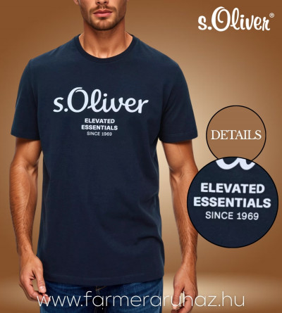 S.Oliver férfi póló 252021