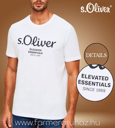 S.Oliver férfi póló 252022