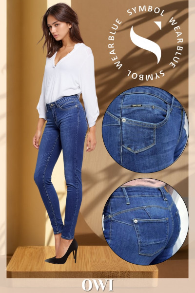 SymbolJeans női farmernadrág (Owi) 252002