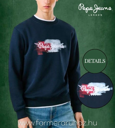 Pepe Jeans férfi pulóver (Trey Crew) 252073